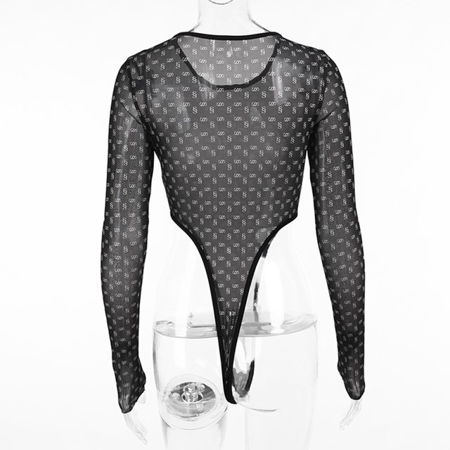 Body estampado de una pieza estilo europeo ajustado para vacaciones junto al mar FLhrweasw Para estrenar