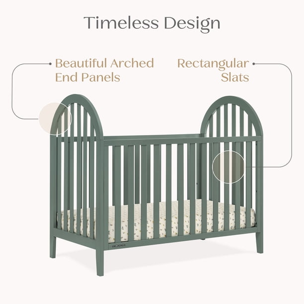 Milano 4-in-1 Crib | Toddler cribs for baby specialty stores