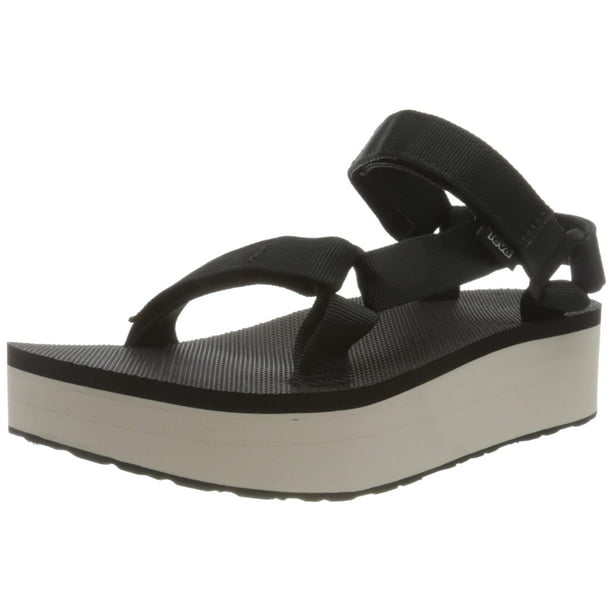 Teva - Teva Flatform Universal Sandal - Black/Tan - 7 - Walmart.com ...
