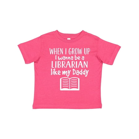 

Inktastic Future Librarian Like Daddy Gift Toddler Boy or Toddler Girl T-Shirt