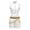 White, variant on Halloween Costume for Ki'ds, G'irl's Pop Idol Singer Stage Performance Outfit Set, Popular Singer Group Fancy Dress for Halloween Party