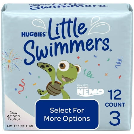  Little Swimmers Huggies Disposable Swimpants, Small
