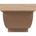 thumbnail image 2 of 7"W x 14"D x 7"H Wide Alpine Rough Cedar Woodgrain TimberThane Corbel, Primed Tan, 2 of 6