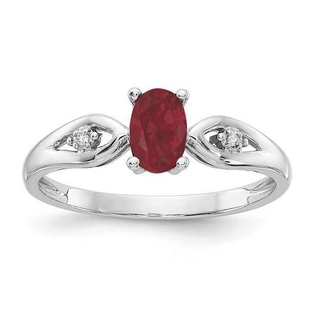 Jewelry with deals ruby on back