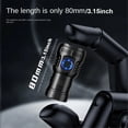 thumbnail image 3 of High power LED mini flashlight, USB rechargeable flashlight, 8 XPG, 3 of 8