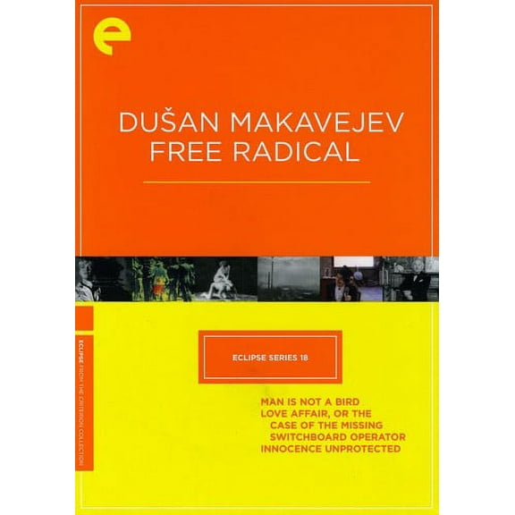 Dusan Makavejev: Free Radical (Criterion Collection - Eclipse Series 18) (DVD), Criterion Collection, Drama