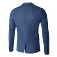 thumbnail image 3 of Dpytoraw Charm Men's Casual Slim Fit One Button Suit Coat Jacket Tops Men Fashion, 3 of 3