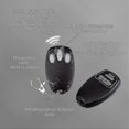 thumbnail image 5 of 2 Pack Replacement Handheld Garage Door Transmitter for Compatible Brands and Models including Motorlift ML500, ML700, ML850, and others, 5 of 5