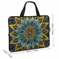 thumbnail image 2 of WERPE Sacred Geometry Diving Fabric Laptop Bag Laptop Carrying Bag 12inch, 2 of 5