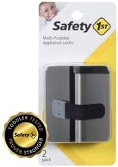 Safety 1St/Dorel HS148 Appliance Lock, Black, 2-Pk. - Quantity 6