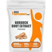 BulkSupplements Burdock Root Extract Powder - 1g per Serving - 100 Grams (3.5 oz) - 100 Servings