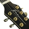 thumbnail image 3 of Kona Guitars K1EBK Acoustic-Electric Dreadnought Cutaway Spruce Top Guitar with High-Gloss Black Finish, 3 of 7