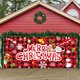 thumbnail image 5 of Christmas Garage Door Banners Large Holiday Yard Door Cover Merry Christmas Porch Backcloth Curtain Outdoor Xmas Party Decoration Supplies, 5 of 6