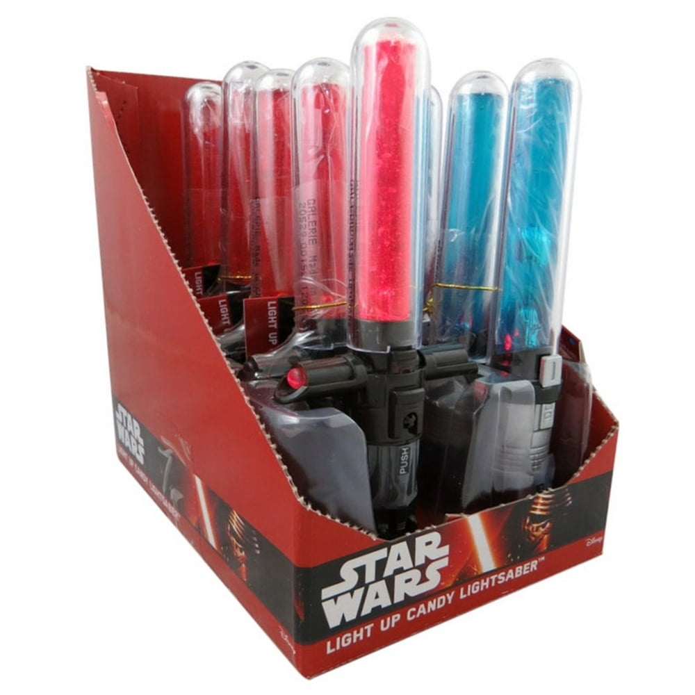 Disney's Star Wars Light Up Cross Guard Lightsaber Candy Suckers