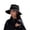 Black, variant on Beach Caps for Men Sun Hats Zip Off Hat For Outdoor Hiking Travel Wide Brim Sun Detachable Top, One Size