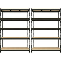 TrumanPick Storage Shelves Heavy Duty Shelving Unit 3500lbs 48"W x 24"D x 71"H Metal Adjustable Utility Garage Shelf Rack,2 Pack