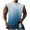 Mens Tank Tops Blue, variant on S-5X Plus Size Tank Tops for Men Big & Tall Cap Sleeve Crewneck Muscle Shirts Mens Casual Gradient Printed Pullover Athletic Workout Running Vests