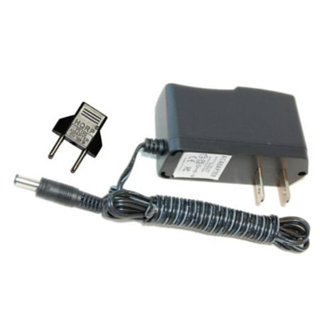 Gator Power Supply HQRP AC Adapter for Morley STEVE VAI BAD HORSIE WAH (Model VAI-1), STEVE VAI LITTLE ALLIGATOR VOLUME (Model PLA) Power Supply Cord + Euro Plug Adapter ()