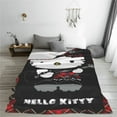 thumbnail image 3 of Hello Kitty Fleece Blanket Super Soft Cozy Throw Blanket 80"X60", Lightweight Fuzzy Comfy Flannel Blanket Warm Plush Throw Blankets For Couch, Sofa, Bed, 3 of 7