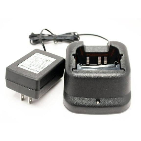 Icom IC-F30GS Charger - Replacement for Icom BP-210 Two-Way Radio Chargers (100-240V)