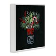 thumbnail image 3 of Stupell Industries Cottage Peace Candy Cane Jar White Framed Giclee Art, 12 x 12, by Janet Tava, 3 of 8