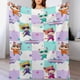 thumbnail image 1 of Manta SuperKitties suave y acogedora de franela con dibujos animados para niños y niñas, mantas de vellón cálidas de lujo para sofá, cama, camping, viajes, 30 x 40 pulgadas, 1 of 8