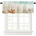 thumbnail image 2 of Summer Beach StarShell Curtain Home Decoration Living Room Short Curtains Window Treatments For Kitchen Bedroom, 2 of 6