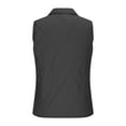 thumbnail image 5 of Ashirexll Womens Winter Coats, Womens Vests Outerwear, Fashion Pocket Coat Long Jacket Winter Sleeveless Down Waistcoat, 5 of 7