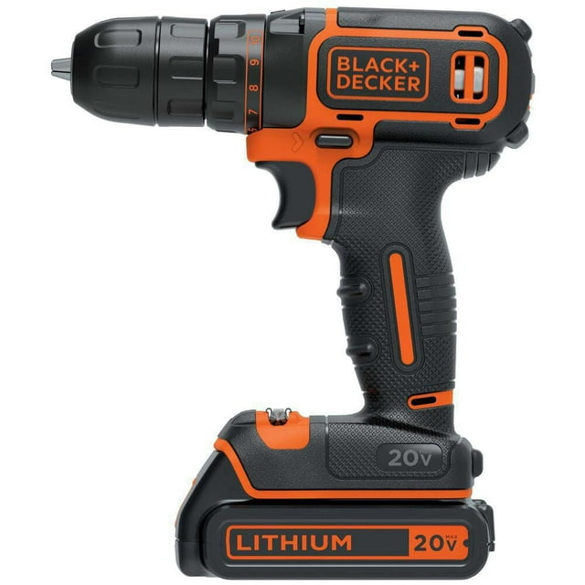 Perceuse-visseuse sans fil BLACK+DECKER 20V MAX*