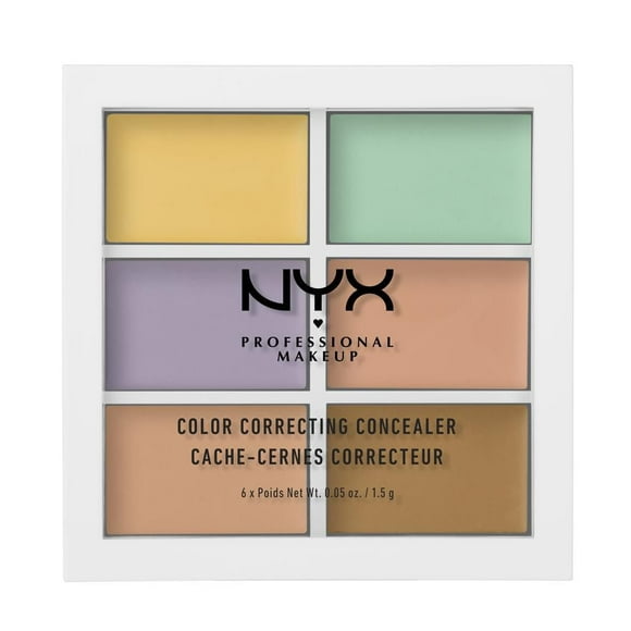 NYX Professional Makeup Palette Correction de teint, Makeup Palette, 9g Palette Correction de teint