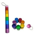 thumbnail image 4 of Pastillero de 7 rejillas, pastillero de metal para 7 días, organizador de pastillas, organizador de almacenamiento, divisores, 4 of 6