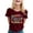Z003-Brick Red, variant on Laipiong Women's 2026 Easter T-Shirts Trendy Bunny Egg Graphic Printed Crew Neck Short Sleeve Tee Tops Dressy Casual Relaxed Fit Vacation Clothes