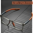 thumbnail image 3 of Photochromic Multifocal Anti-blue Light Reading Glasses Men Women Ultralight TR90 Sport Presbyopia Eyeglasses Far Sight To +4.0, 3 of 5