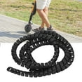 thumbnail image 3 of Zaqw Enroulement de Fil en Spirale, Ligne de Frein Tube en Spirale Résistant à l'Usure Anti-Poussière Protection 360 Haute Élasticité pour Trottinette Électrique Noir, Rouge, Blanc, 3 of 7