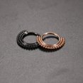 thumbnail image 4 of FFIY Septum Jewelry 16G Septum Ring Septum Piercing Unique Design Daith Piercing Jewelry 316L Surgical Steel Clicker HOPP Segment Hinged Nose Rings Hoop Cartlidge Helix Rook Earrings, 4 of 5