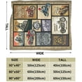 thumbnail image 3 of Motorcycle Gifts for Men and Women Throw Blanket for Couch Sofa Bed Plush Throw Fleece Blanket Soft Cozy Bedding for Kids and Adults Bedroom 50x40 Inch, 3 of 6