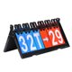 thumbnail image 2 of Marcador de mesa Flip Score Keeper tarjetas de puntuación plegables Flip Score Keeper para tenis equipo deportivo de bádminton, 2 of 8