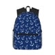 thumbnail image 1 of Disketp Nautical Anchors Mochila Ligera Clásica con Múltiples Bolsillos, Mochila Casual para Hombre y Mujer, Ideal para Escuela, Trabajo y Viajes, 1 of 6