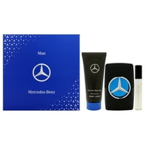 Mercedes-Benz Mercedes-Benz Man 2023 , 3 Pc Gift Set 3.4oz EDT Spray, 0.34oz EDT Spray, 3.4oz Shower Gel