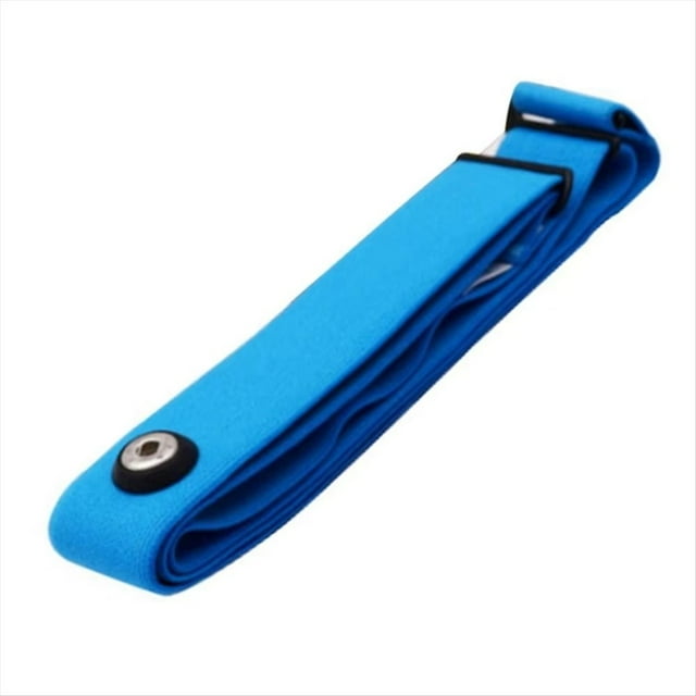 Monitor de Frecuencia Cardíaca Bluetooth con Correa para el Pecho. Seguimiento Cómodo y Preciso de la Frecuencia Cardíaca para Entrenamiento y Ejercicio. Azul.