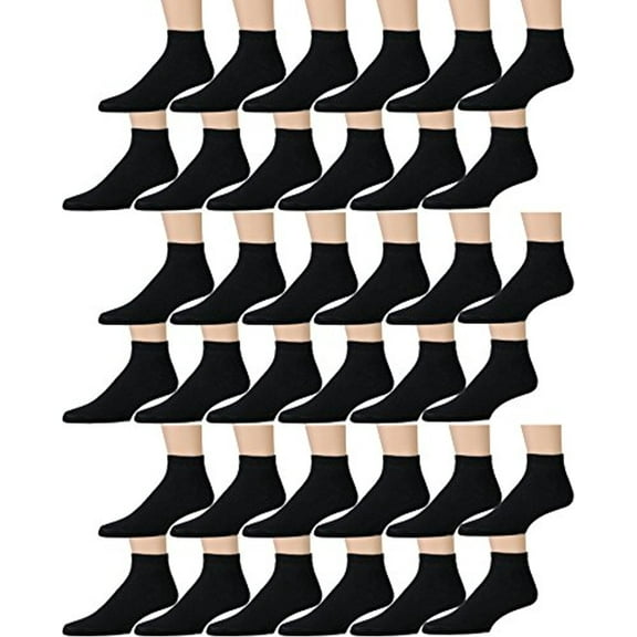 Yacht & Smith Kids Value Pack Cotton Low Cut Ankle Socks for Girls and Boys