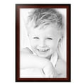 thumbnail image 2 of ArtToFrames 19" x 28" Matte mahogany Diploma Picture Frame, 19x28 inch Brown Wood Poster Frame (WOM-5108), 2 Pack, 2 of 6