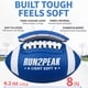 thumbnail image 3 of Mini Football RUN2PEAK de piel sintética suave de 20 cm para niños, 3 of 8