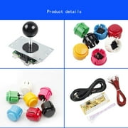 AOOOWER Zero Delay Arcade DIY Kit USB Encoder To PC Arcade Joystick Push Buttons