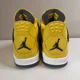 thumbnail image 3 of N I-K-E A i r-Jor-dan 4 Retro Lightning 2021 – US Size 8.5, New with Box, 3 of 6