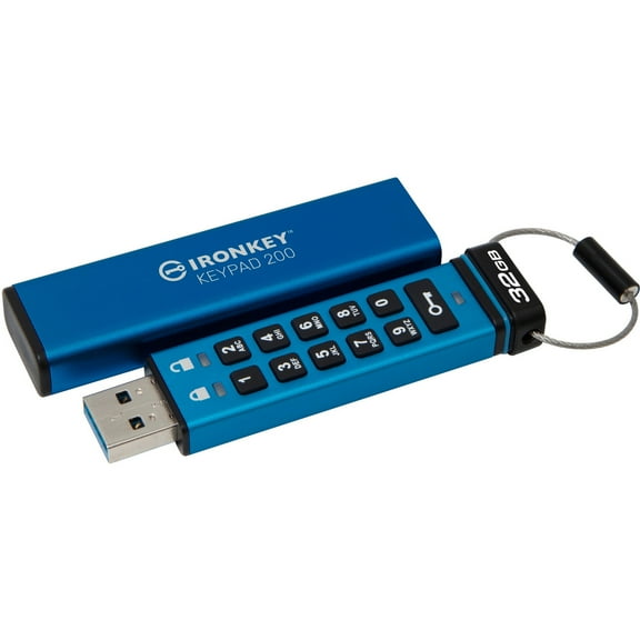 IronKey Keypad 200 32GB USB 3.2 (Gen 1) Type A Flash Drive