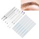 thumbnail image 5 of Regla de rotulador marcador de cejas portátil suave y seguro para salón para el hogar ANGGREK Otros, 5 of 8