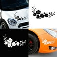 thumbnail image 1 of SPRING PARK Delicate Flowers Car Vehicle Hood Body Reflective Decals Sticker Decoration, 1 of 7