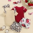 thumbnail image 7 of Sopiago Baby Girl Clothes Romper Shorts Set Floral Summer Outfits Cute Baby Girls Clothes 2PC,12-18 Months, 7 of 7