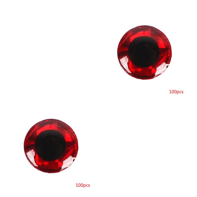 Soidarity 100 Uds 4mm/6mm 3D ojos de señuelo de pesca DIY hacer atar moscas señuelos cebos simulación Artificial ojos de pez Type5 NO5 Soidarity CBP082469